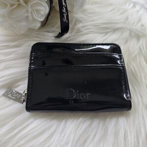 Dior Beauty Mini Black Card Case Pouch
